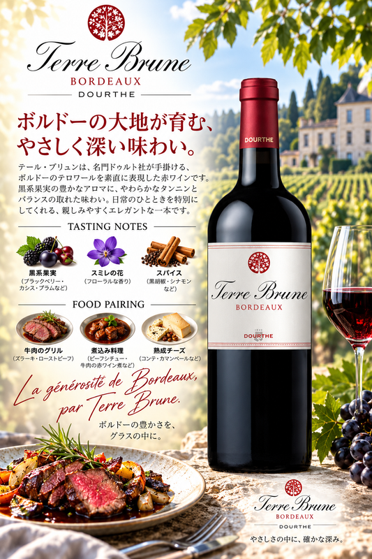 ドゥルト　テール・ブリュンヌ　２０２２　７５０ｍｌ Terre Brune
