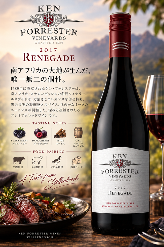 ケン・フォレスター　レネゲイド　２０２１　７５０ｍｌ Renegade