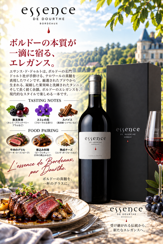 ドゥルト　エサンス・ド・ドゥルト　２０１４　７５０ｍｌ Essence de Dourthe