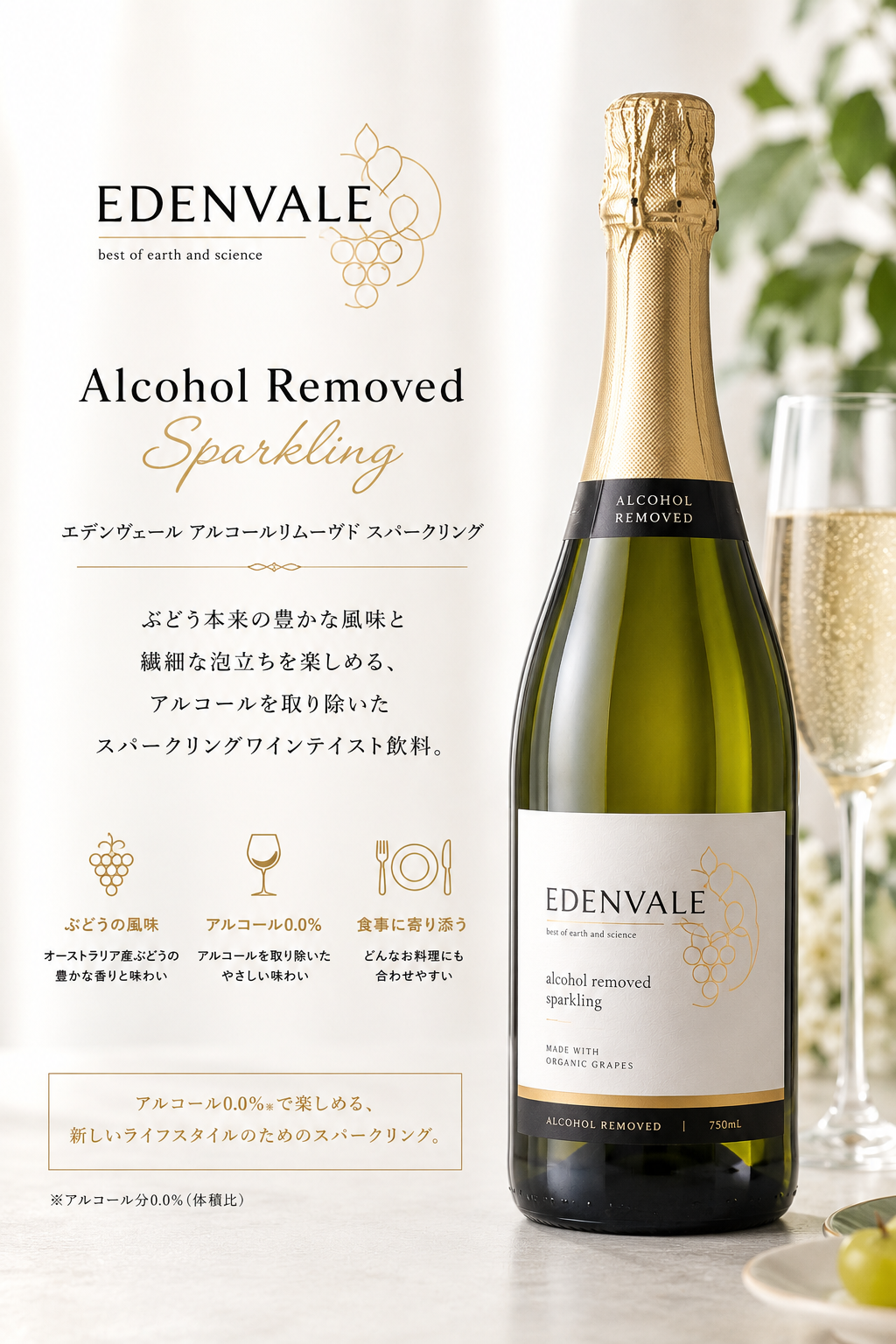 エデンベール (ノンアルコールスパークリング)
