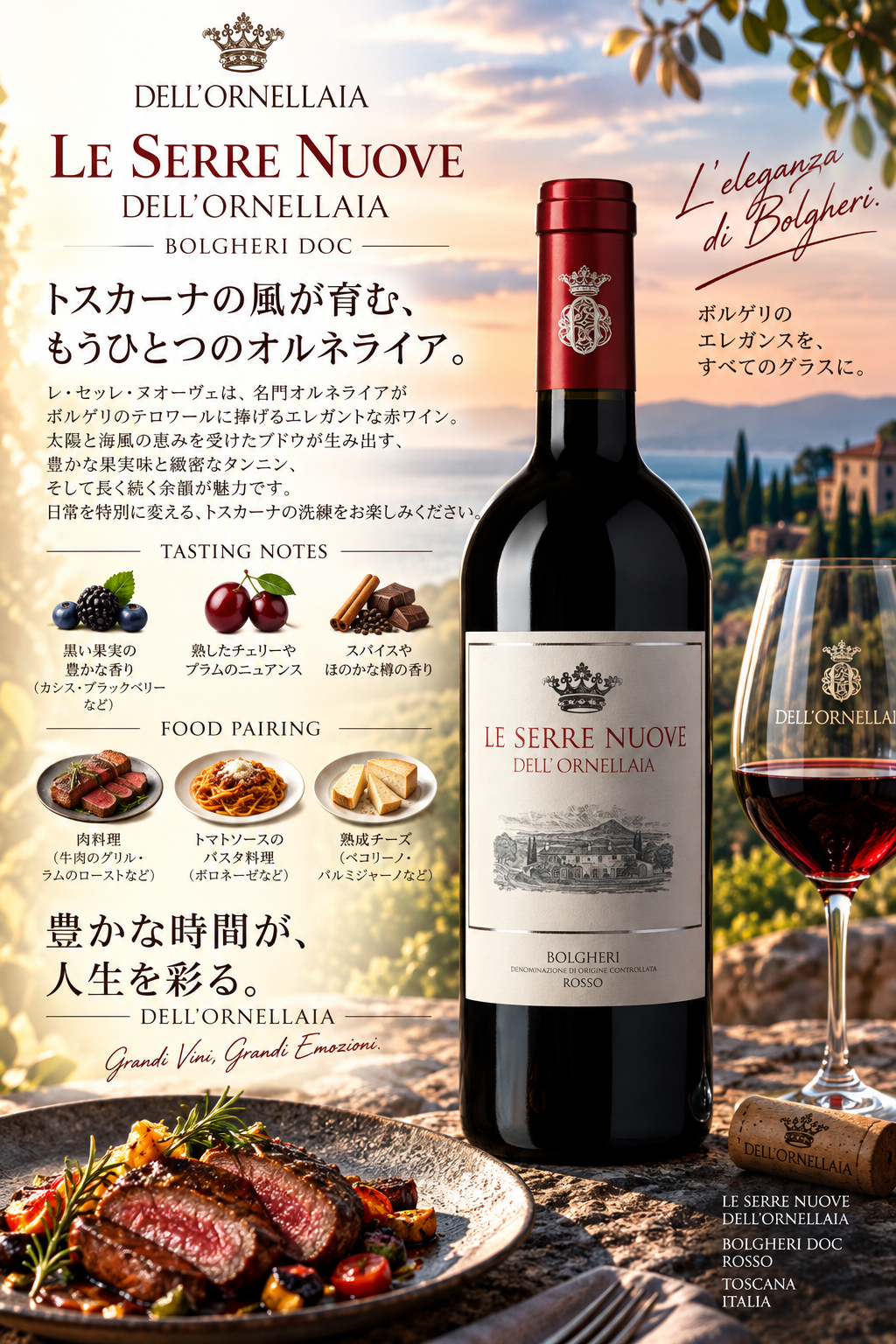 Ornellaia Le Serre Nuove dell'Ornellaia 2021 750ml
