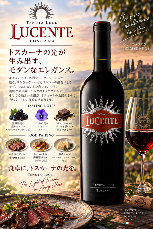 テヌータ・ルーチェ　ルチェンテ　２０２３　７５０ｍｌ Lucente